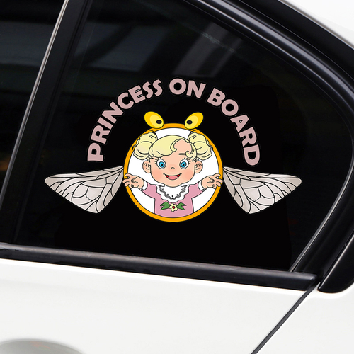Removable & Reusable Stickers For " Princess