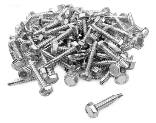 All-Tech Specialty Fasteners TEKS Stainless Steel Tek Screw - Bag of 1