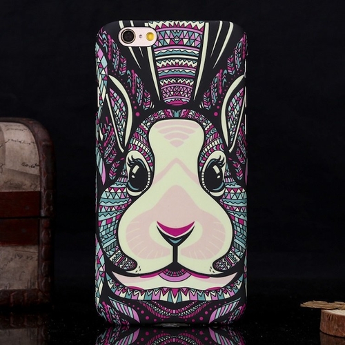 Aztec Rabbit iPhone Case