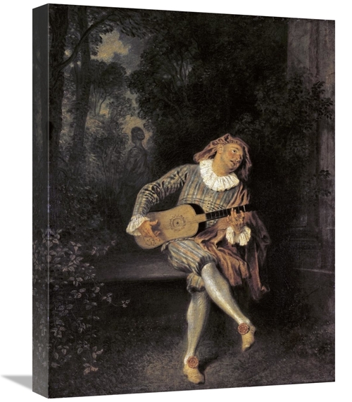 Global Gallery GCS-281490-22-142 22 in. Mezzetin Art Print - Jean-Anto