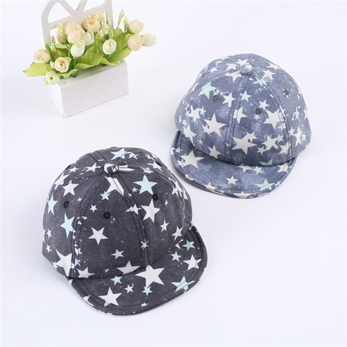 Summer Baby Hat Caps Children Stars Print Infant