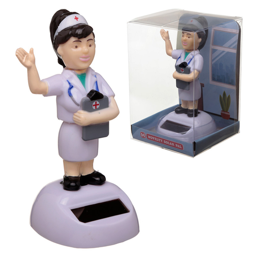 Collectable Nurse Solar Powered Pal