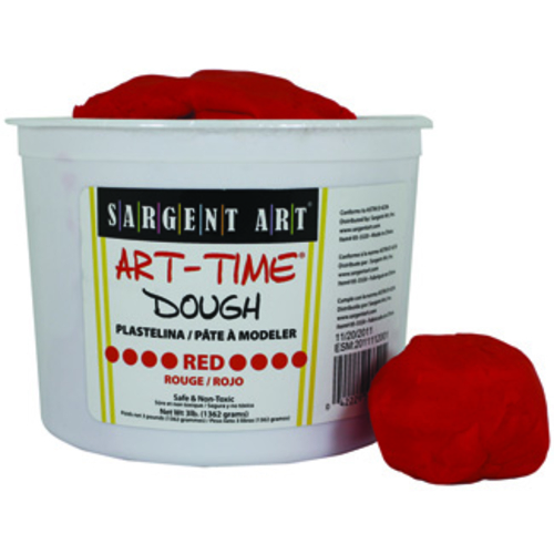 3Lb Art Time Dough - Red