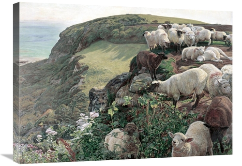 Global Gallery GCS-278051-30-142 30 in. Our English Coasts - Strayed S