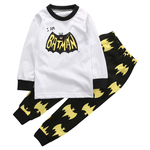Toddler Boy Girls Kids Cartoon Pajamas Child