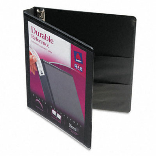 Avery 17011 Durable Vinyl View Binder  11 x 8-1/2  1 in.Capacity  Blac