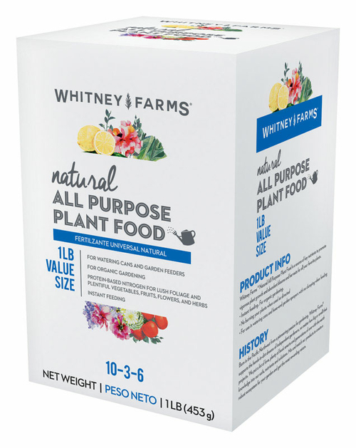 Whitney Farms 7637010 1 lbs Natural Plant Food for all Purpose