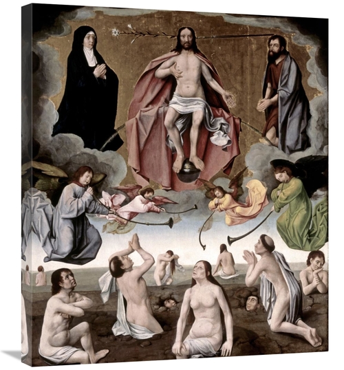 Global Gallery GCS-282696-30-142 30 in. The Last Judgement Art Print -