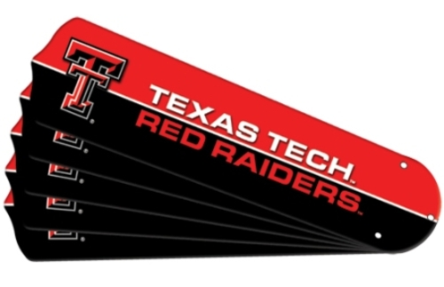 Ceiling Fan Designers 7992-TXT New NCAA TEXAS TECH RED RAIDERS 42 in. 