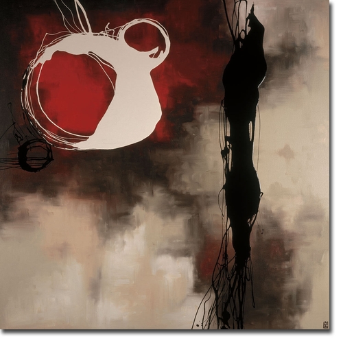 Artistic Home Gallery 3030AM295CG Resonance in Red by Laurie Maitland 