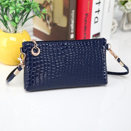 bags for women Crocodile Leather Messenger