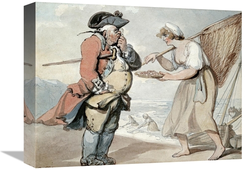 Global Gallery GCS-267210-16-142 16 in. A Shrimp Art Print - Thomas Ro