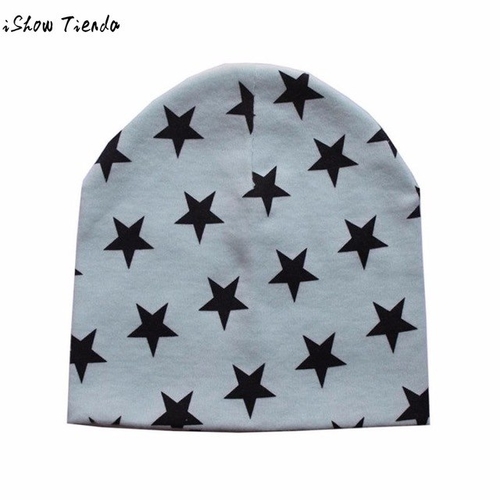 Winter Hats For Kids Five-pointed Star Printing