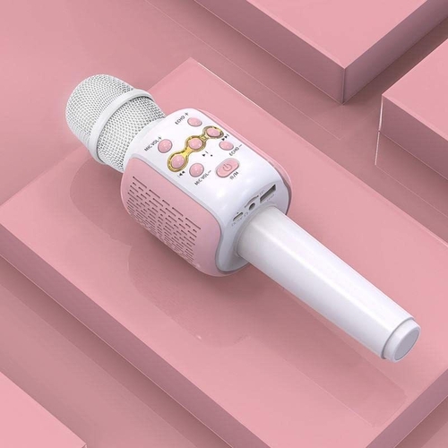 Wireless Handheld Multi-Function Bluetooth Singing Mike | Portable