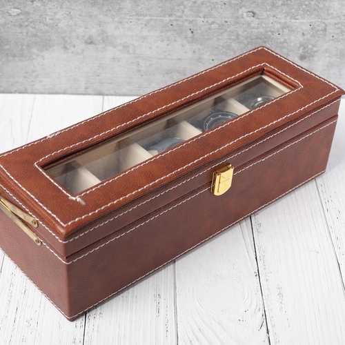 Watch Box Organizer Slot Watch Storage Holder and Display Collection