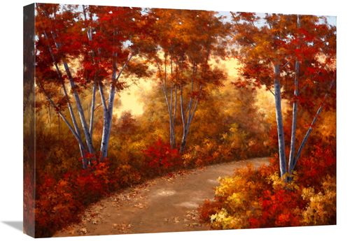 Global Gallery GCS-132820-1824-142 18 x 24 in. Golden Birch Art Print 