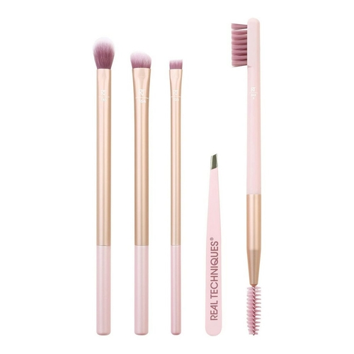 Set of Make-up Brushes Real Techniques Natural Beauty Eye 5 Pieces (5