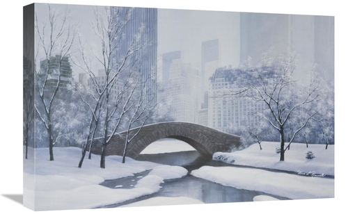 Global Gallery GCS-398712-1624-142 16 x 24 in. The Plaza Art Print - D