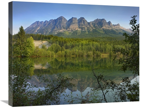 Global Gallery GCS-397194-2228-142 22 x 28 in. Yellowhead Mountain & Y