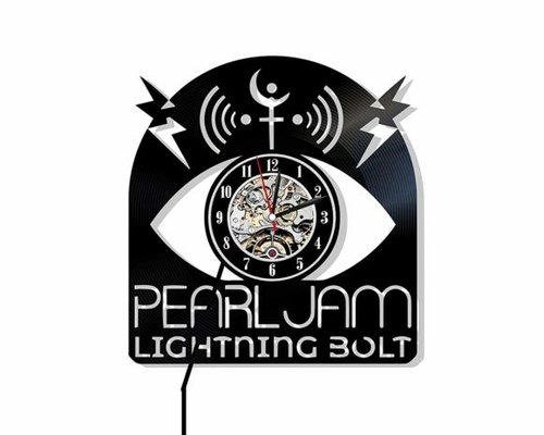 PEARL JAM VINYL RECORD WALL CLOCK