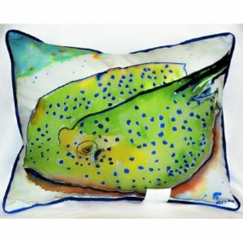 Betsy Drake HJ405 Stingray Throw Pillow- 16 x 20 in.