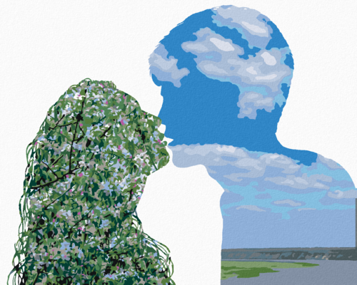 Zuty - Paint by Numbers - CONNECTION, 40x50 cm