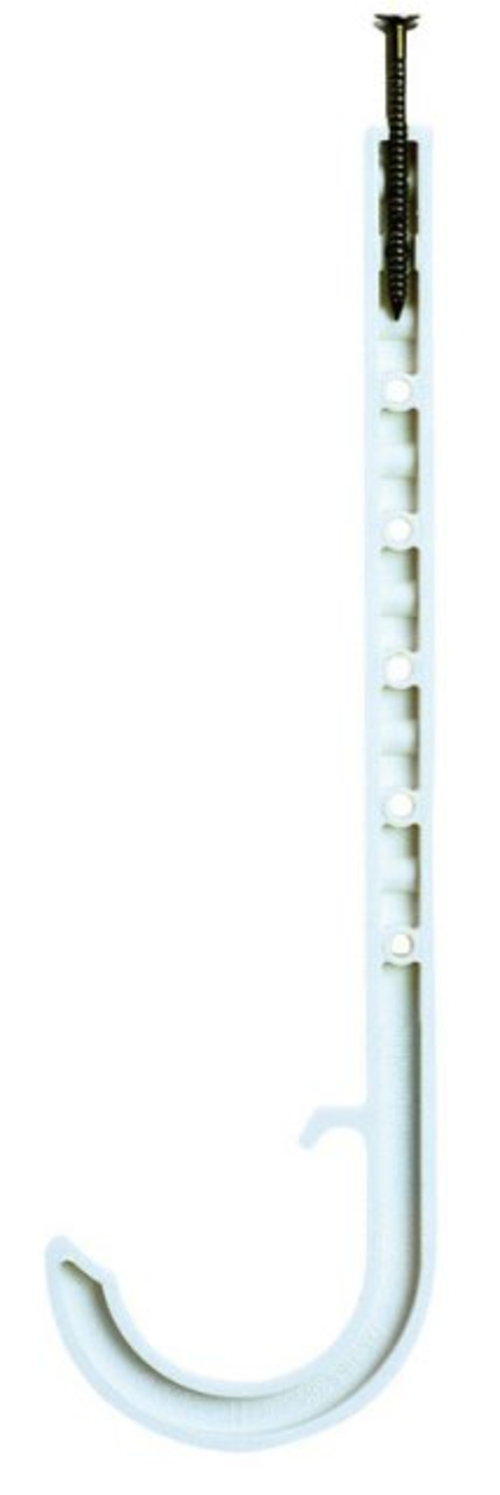 Sioux Chief 553-4WPK2 J Hook PVC Pipe Hanger  1 in.