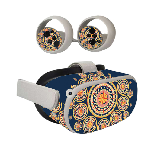 MightySkins OCQU2-Summer Mandala Skin for Oculus Quest 2 - Summer Mand