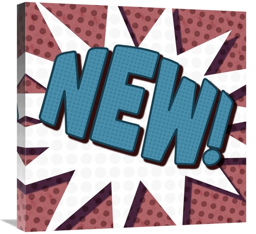 Global Gallery GCS-388376-2424-142 24 x 24 in. Word Power - New Art Pr