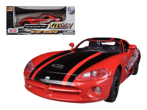 2003 Dodge Viper SRT-10 #8 Red with Black Stripes \GT Racing\ Series
