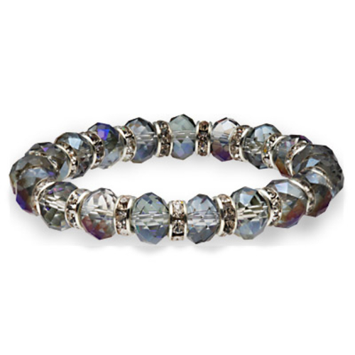 Alexander Kalifano BLUE-BGG-LA Blue Tag Gorgeous Glass Bracelets - Lig