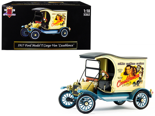 1917 Ford Model T Cargo Van \Casablanca\" (1942) Movie 1/18 Diecast