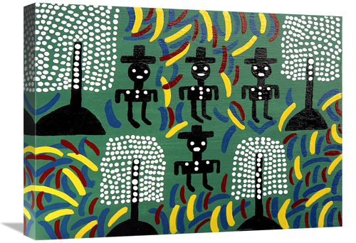 Global Gallery GCS-479478-1824-142 18 x 24 in. Secret Gardens 6 Art Pr