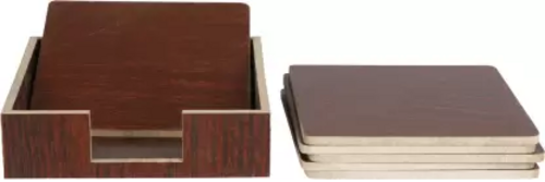 Decorasia Wood Coaster Set (Pack of 6)