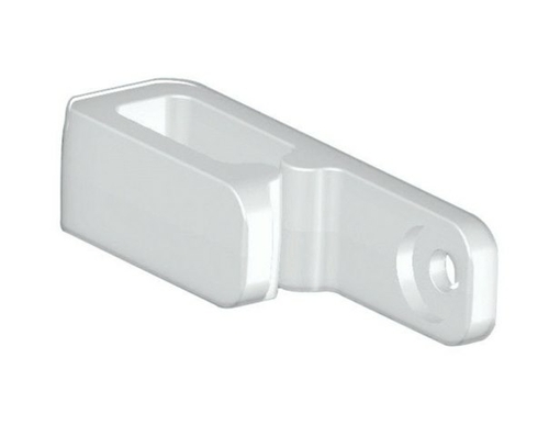 Lites Up 73018-25COSAC Plastic Quik Klip Light Clips  White - 