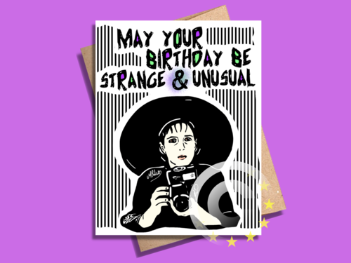Strange & Unusual Birthday Card