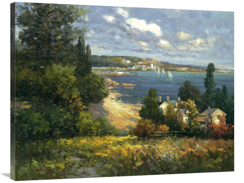 Global Gallery GCS-115301-3040-142 30 x 40 in. Summer Vista Art Print 