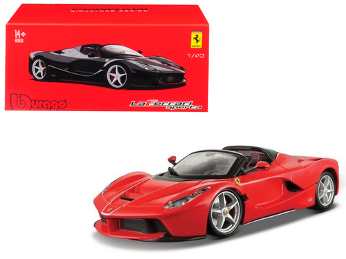 Ferrari LaFerrari Aperta Red \Signature Series\" 1/43 Diecast Model