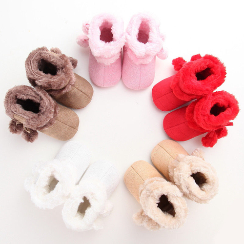 Babies Winter Warm Boots Newborn Baby Boys Girls