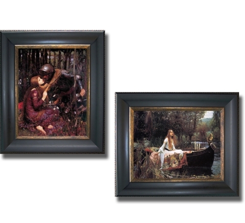 Artistic Home Gallery 1114664BG La Belle Dame Sans Merci & The Lady of