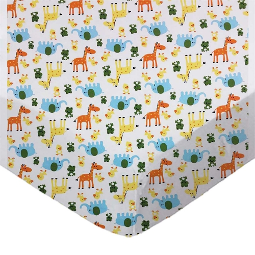 SheetWorld Fitted Portable Mini Crib Sheet - 100% Cotton Jersey -