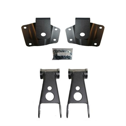 Airbagit HAN-GM9907-COMBO Shackle & Hanger 1999 - 2006 Combo 4 in. Dro