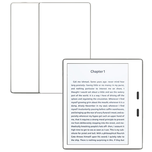 MightySkins AMKOA7-Solid White Skin for 7 in. 9th Gen Amazon Kindle Oa