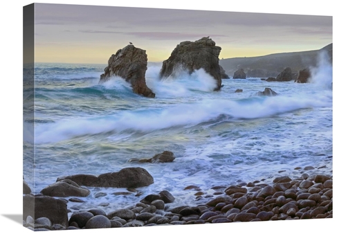 Global Gallery GCS-396707-1824-142 18 x 24 in. Cove & Seastacks Near G