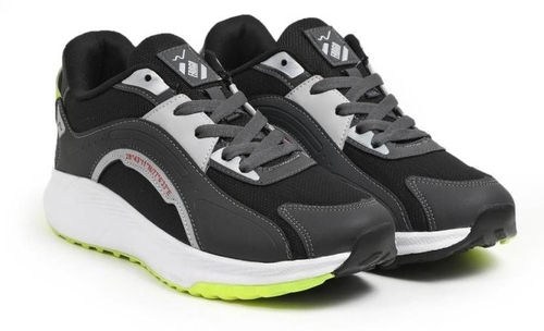 Men Lace Up Sports Running,& Gym Shoes with Phylon Sole (Size-6)