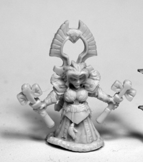 Reaper Miniatures REM77481 28 mm Dark Heaven Bones Gwyddis, Dwarf 