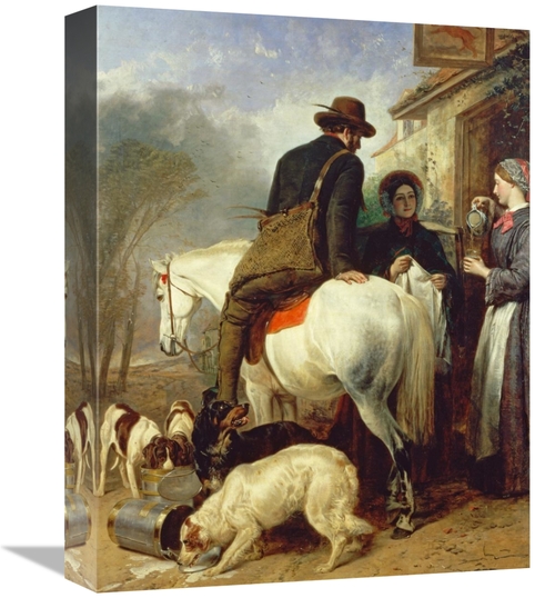 Global Gallery GCS-267647-16-142 16 in. The Gossips Art Print - Richar