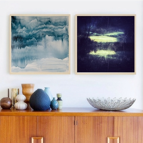 Abstract Landscape Print Art Modern Painting