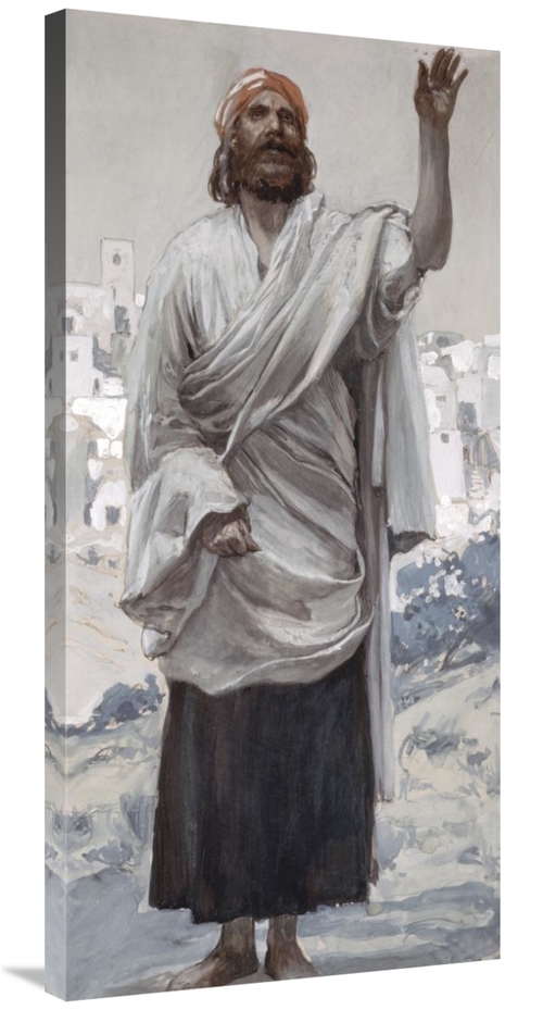 Global Gallery GCS-280339-40-142 40 in. Hosea Art Print - James Tissot