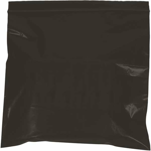 Box Partners PB3565BK 4 x 6 in. 2 Mil Black Reclosable Poly Bags - Pac